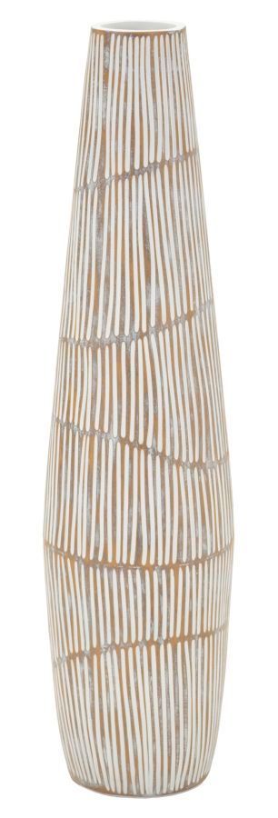 Vase en résine hanoi cm ø 17x68,5 (trou cm ø 6) - Photo n°1