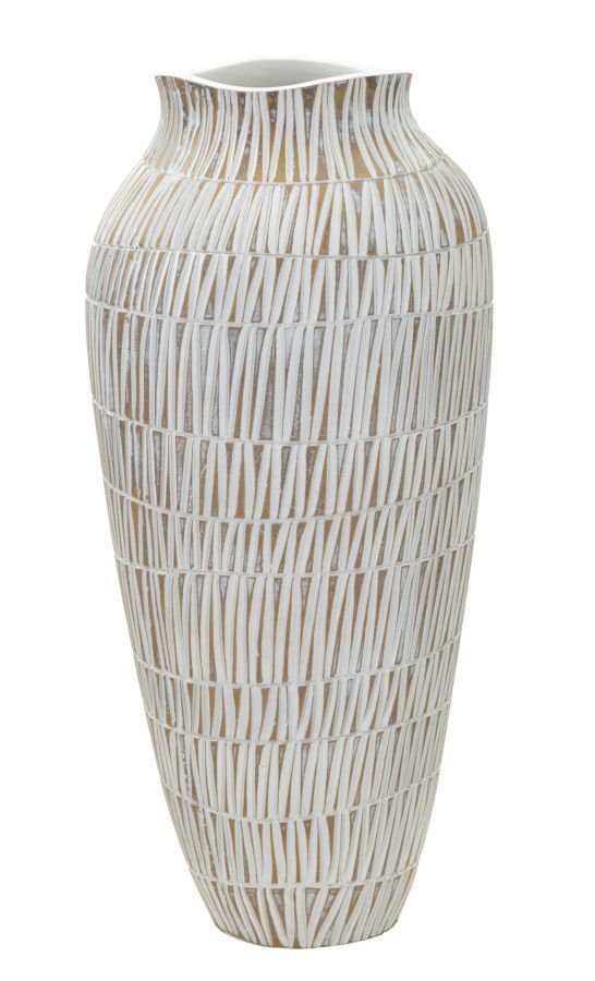 Vase résine décoratif géométrique moderne GRAPH - Photo n°1
