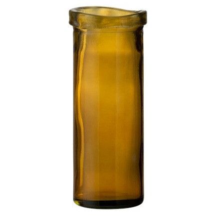 Vase verre jaune Nayra H 28 cm - Photo n°1