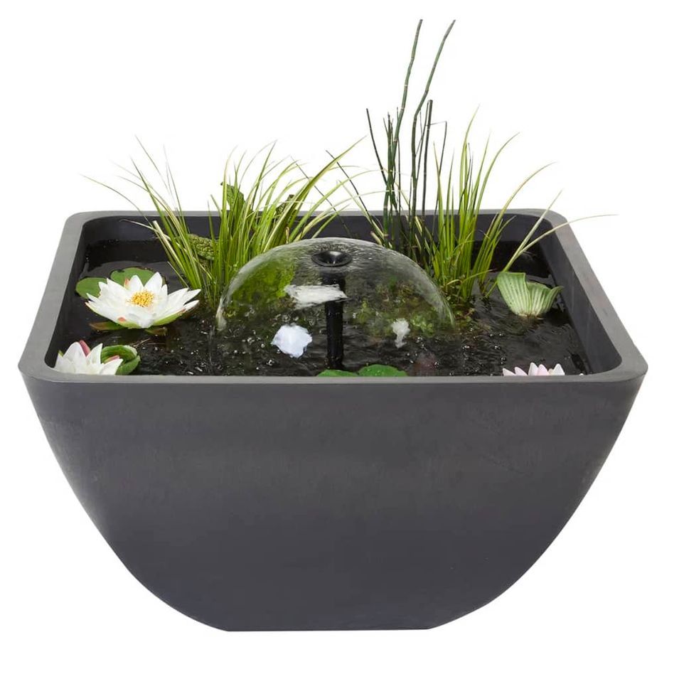 Velda Fontaine avec étang Carrée 55 x 55 x 32 cm - Photo n°1