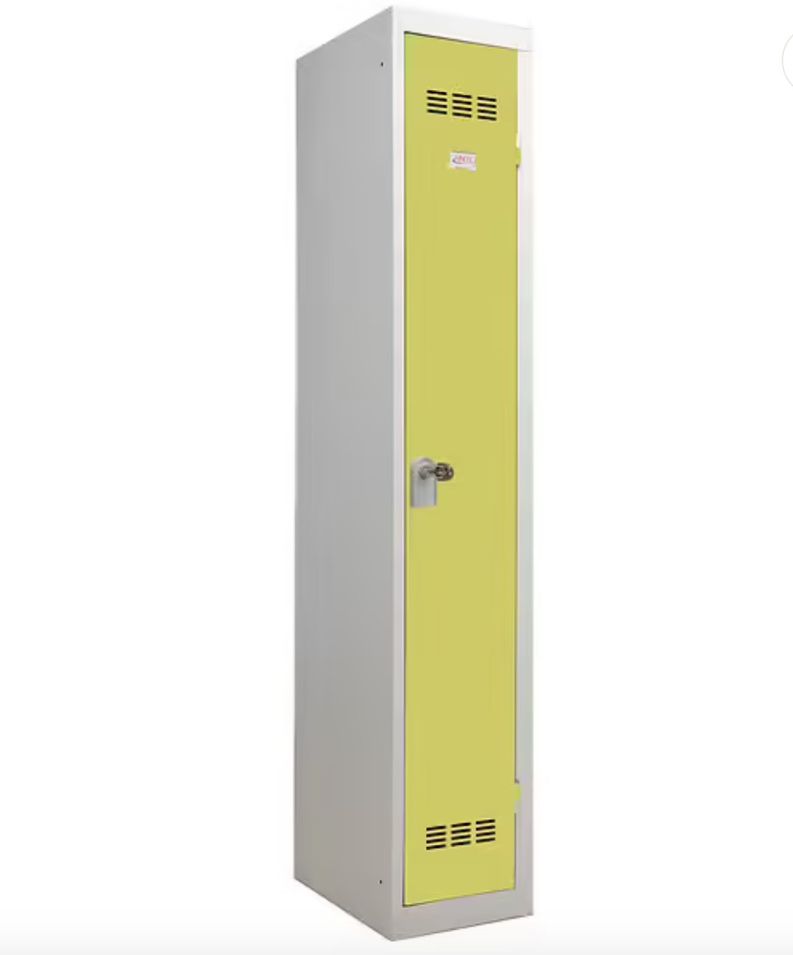 Vestiaire industrie en acier 1 porte Valeo L 30 x H 180 x P 50 cm – Fonctionnalité et Robustesse - Photo n°1