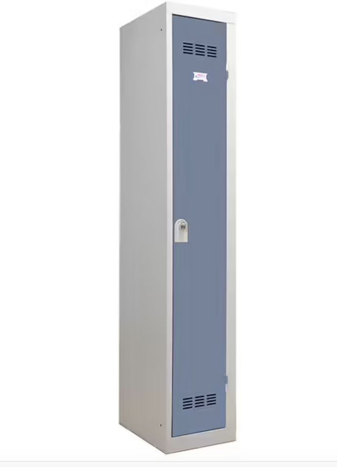 Vestiaire industrie en acier 1 porte Valeo L 41 x H 185 x P 51 cm – Fonctionnalité et Robustesse - Photo n°1
