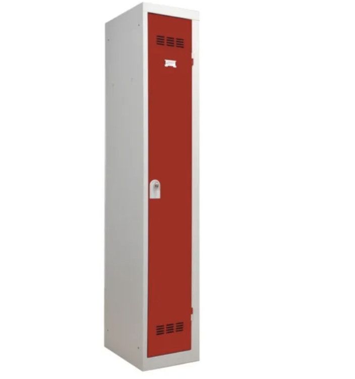 Vestiaire industrie en acier 1 porte Valeo L 41 x H 185 x P 51 cm – Fonctionnalité et Robustesse - Photo n°1