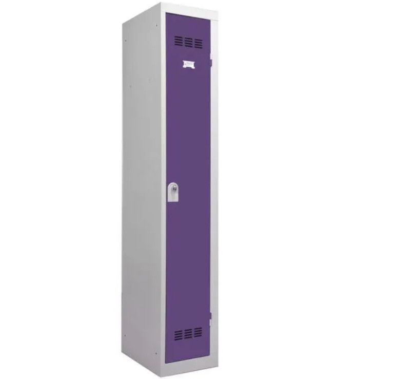 Vestiaire industrie en acier 1 porte Valeo L 41 x H 185 x P 51 cm – Fonctionnalité et Robustesse - Photo n°1