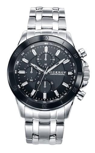 Viceroy Men 471063-57 - Chronograph - 42 Mm - Stainless Steel Case And Bracelet - Water Resistant: 100 Meters - Photo n°1