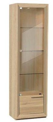 Vitrine en bois avec éclairage Liscia - Photo n°1