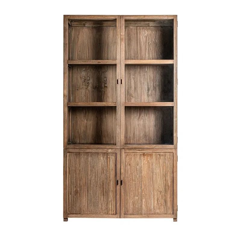 Vitrine NYSTED – Bois de chemin de fer & crystal - Photo n°1