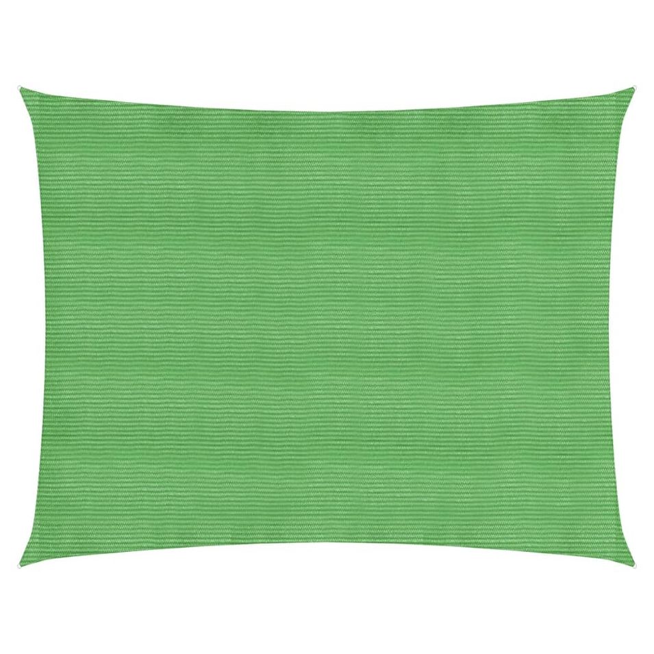 Voile d'ombrage 160 g/m² Vert clair 2,5x3,5 m PEHD - Photo n°1