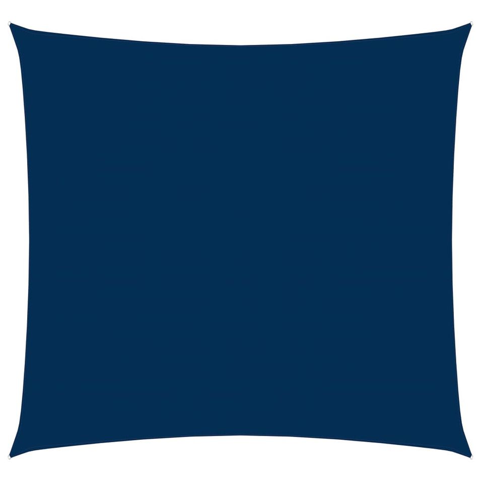 Voile de parasol Tissu Oxford rectangulaire 2,5x3 m Bleu - Photo n°1