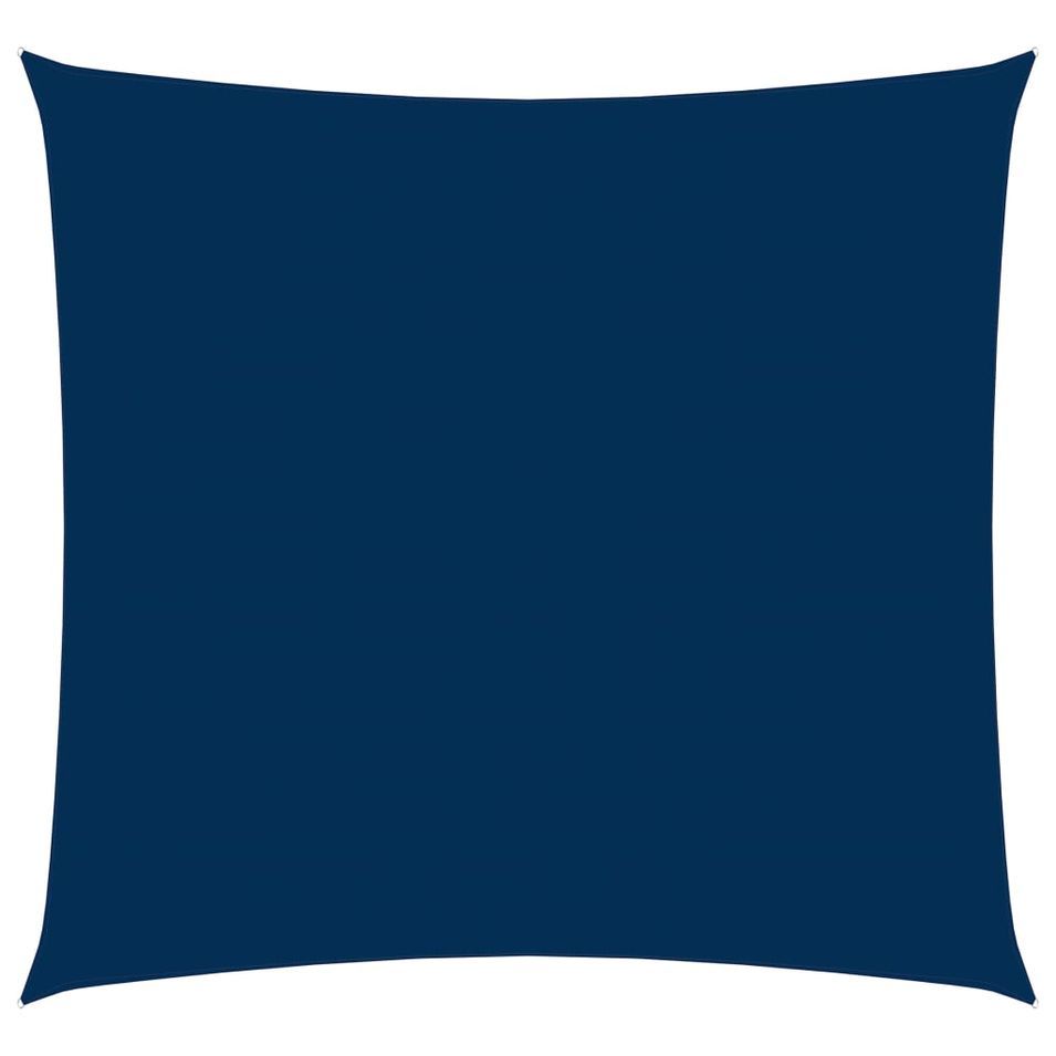 Voile de parasol Tissu Oxford rectangulaire 2x2,5 m Bleu - Photo n°1