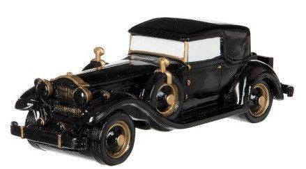 Voiture ancienne résine noire dorée Ysarg 2 - Photo n°1