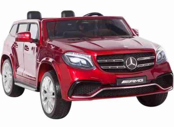 Voiture électrique 2 places Mercedes GLS63 rouge - Photo n°1