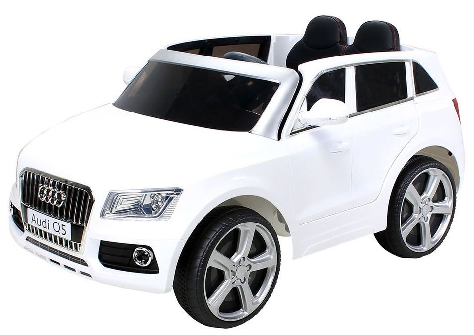 Voiture électrique Audi Q5 blanche - Photo n°1