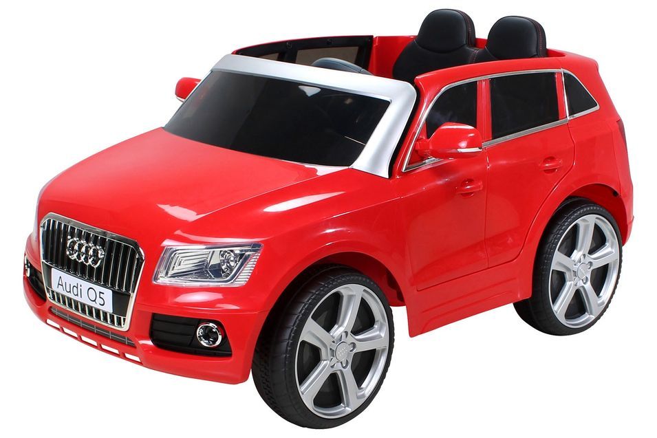 Voiture électrique Audi Q5 rouge - Photo n°1