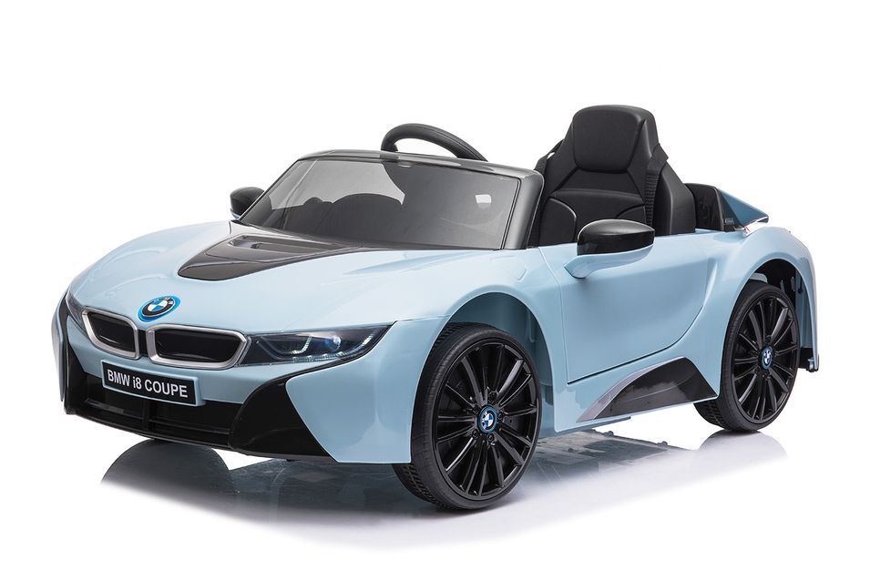 Voiture électrique enfant BMW I8 bleu - Photo n°1