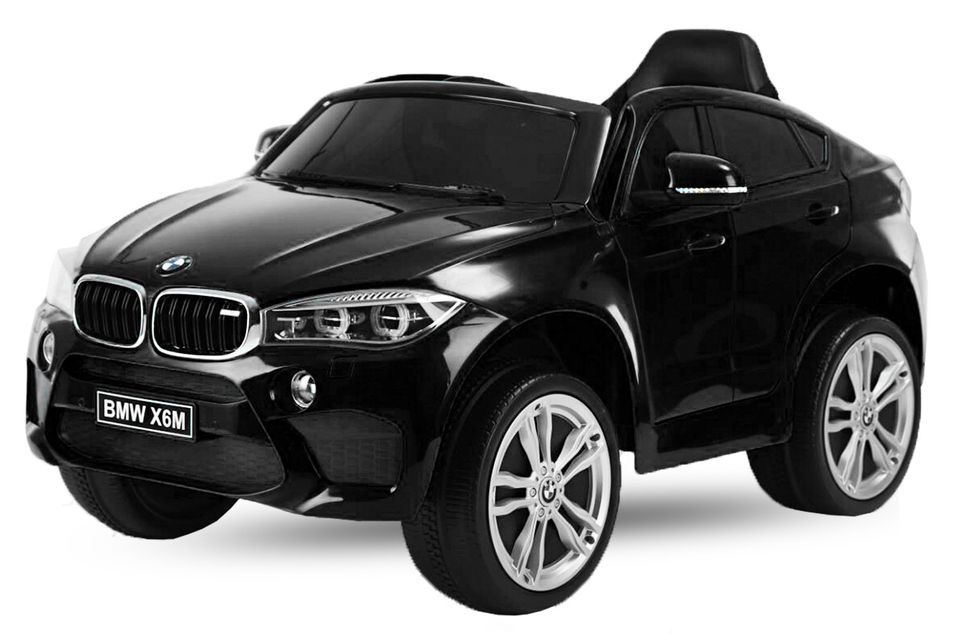 Voiture électrique enfant BMW X6M luxe noir - Photo n°1