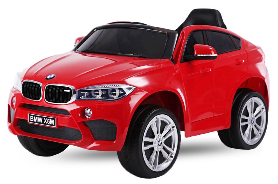 Voiture électrique enfant BMW X6M luxe rouge - Photo n°1