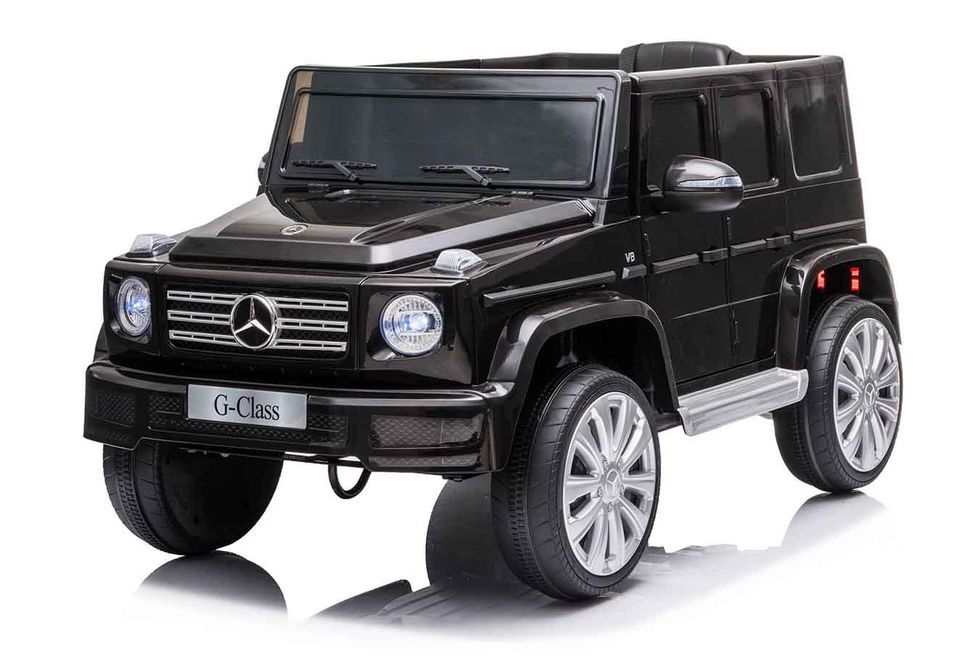 Voiture électrique enfant Mercedes G500 noir 2 places - Photo n°1