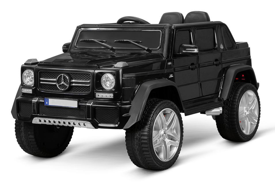 Voiture électrique enfant Mercedes G650s MAYBACH noir 2 places - Photo n°1