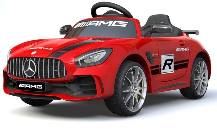 Voiture électrique enfant Mercedes Luxe GT4 rouge - Photo n°1