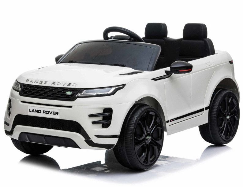 Voiture électrique enfant Range Rover blanc - Photo n°1