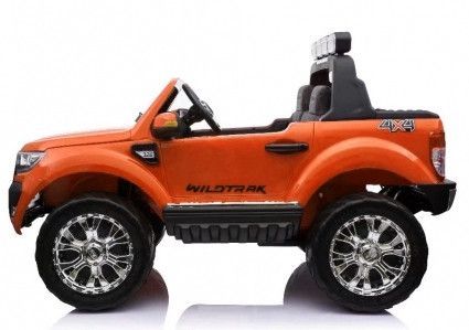 Voiture électrique Ford Ranger Deluxe orange 4x35W 12V - Photo n°1