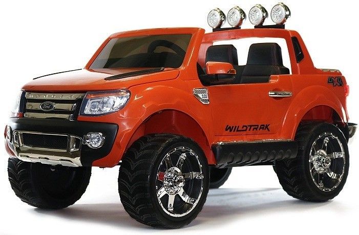 Voiture électrique Ford Ranger orange 2x35W 12V - Photo n°1