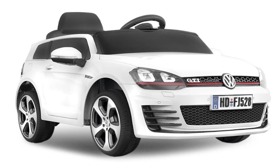Voiture électrique Golf Gti blanche - Photo n°1