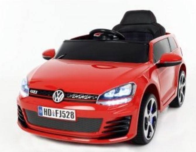 Voiture électrique Golf Gti rouge - Photo n°1