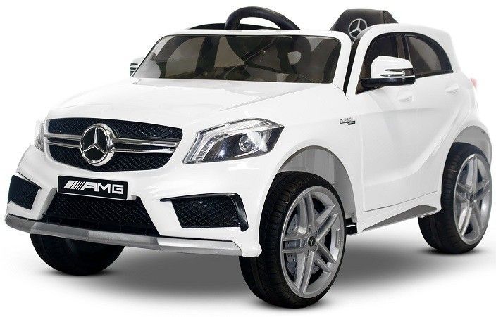 Voiture électrique Mercedes A45 AMG Deluxe blanc - Photo n°1