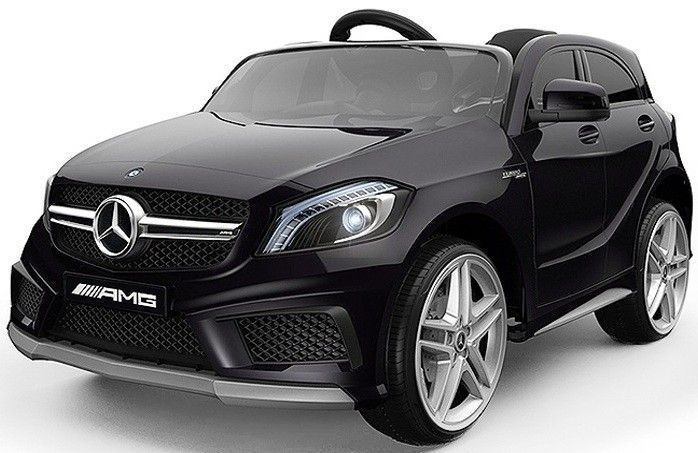Voiture électrique Mercedes A45 AMG Deluxe noir - Photo n°1