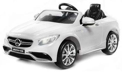 Voiture électrique Mercedes S63 AMG luxe blanc - Photo n°1