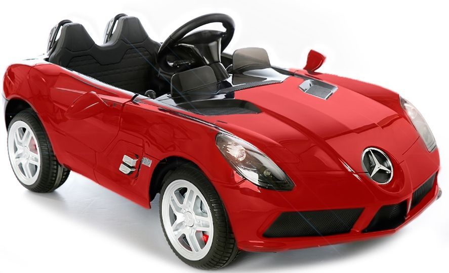 Voiture électrique Mercedes SLR rouge 2x35W 12V - Photo n°1