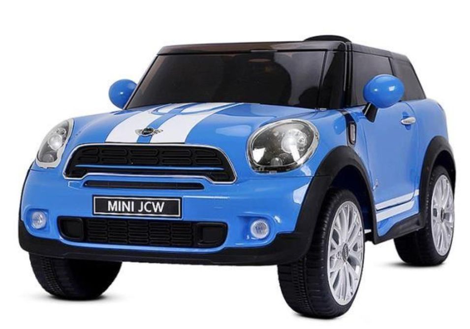 Voiture électrique Mini Cooper Paceman bleu - Photo n°1
