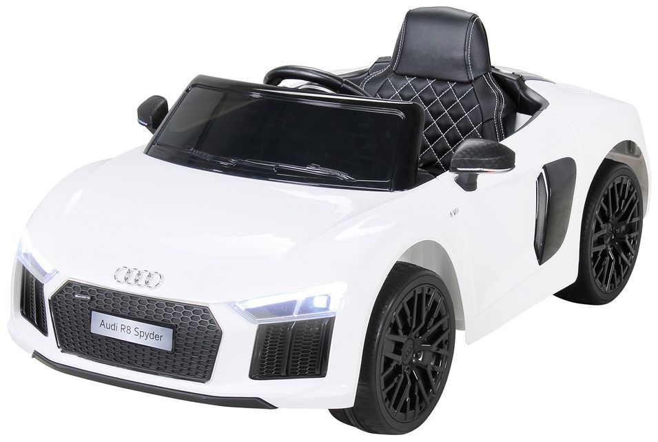Voiture enfant électrique Audi S5 blanc - Photo n°1