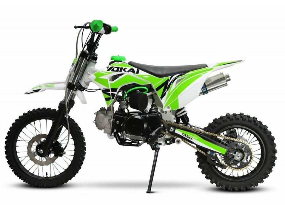 Yokai deluxe 125cc rouge 14/12 boite mécanique Dirt Bike - Photo n°1