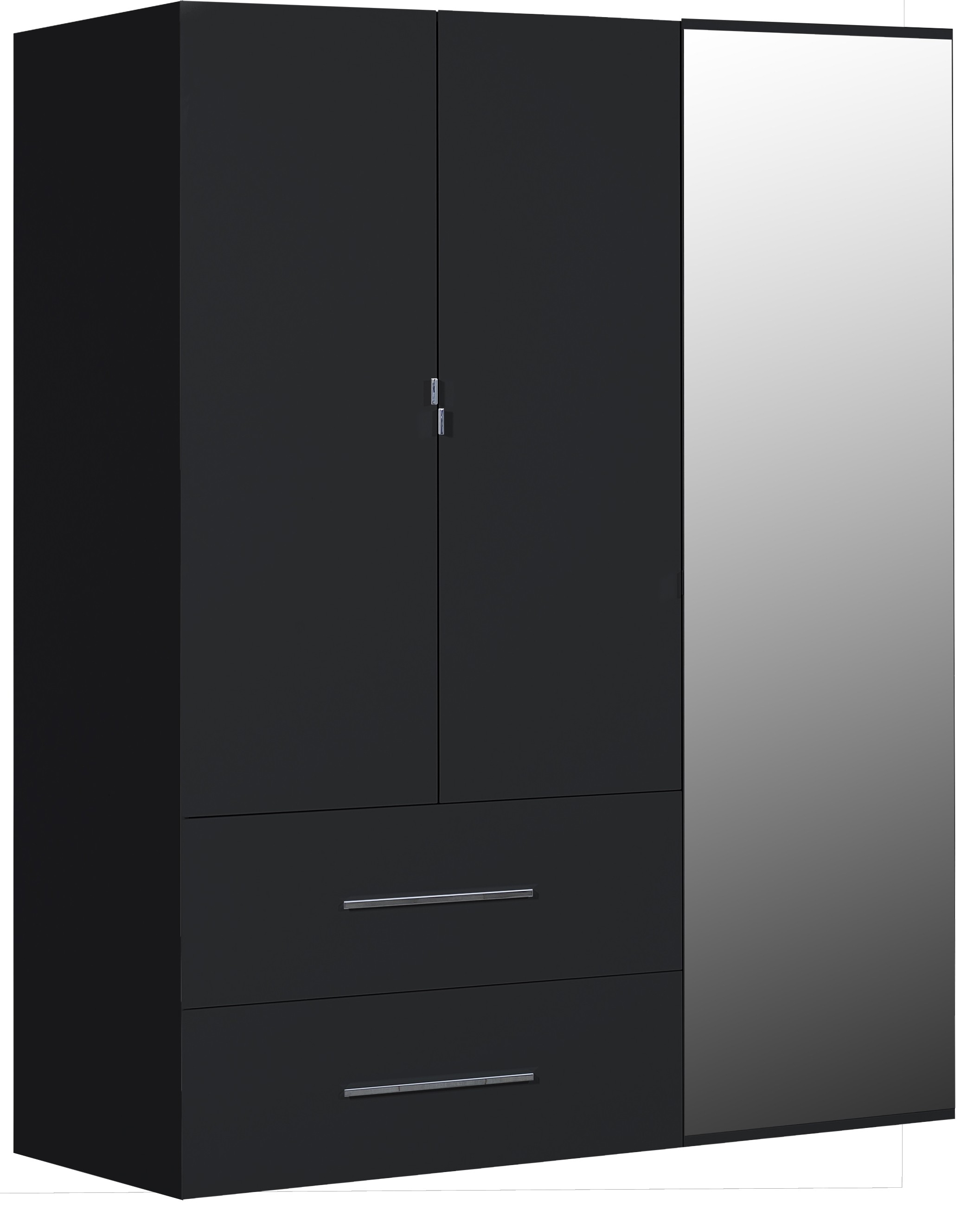 Armoire Laqu E Noir Portes Best Lestendances Fr