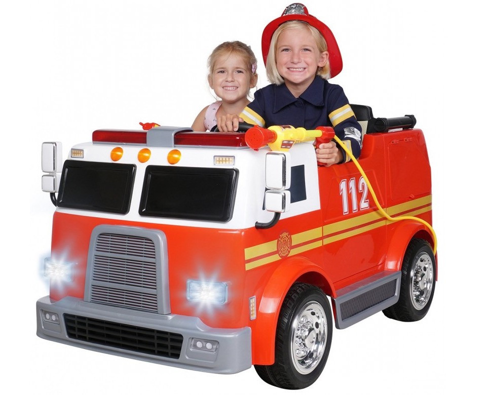 Jouet pour garçon camion de pompier . Kidway - Kidway