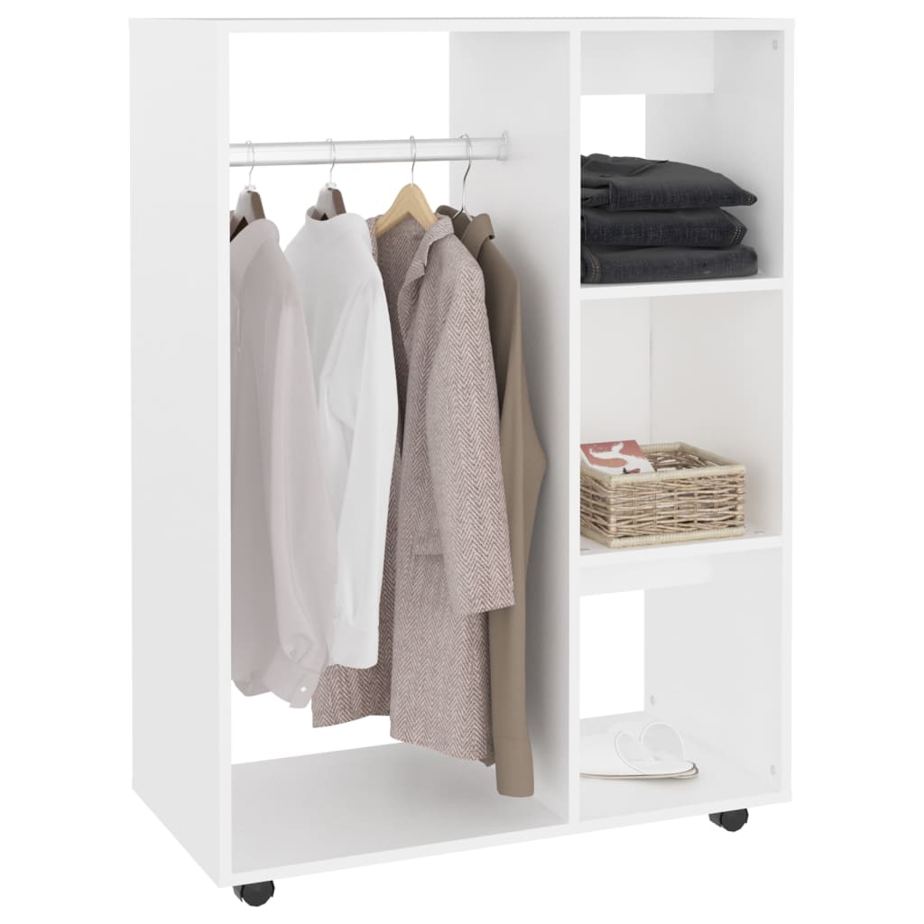 Home - Garde-robe Blanc 80x40x110 cm