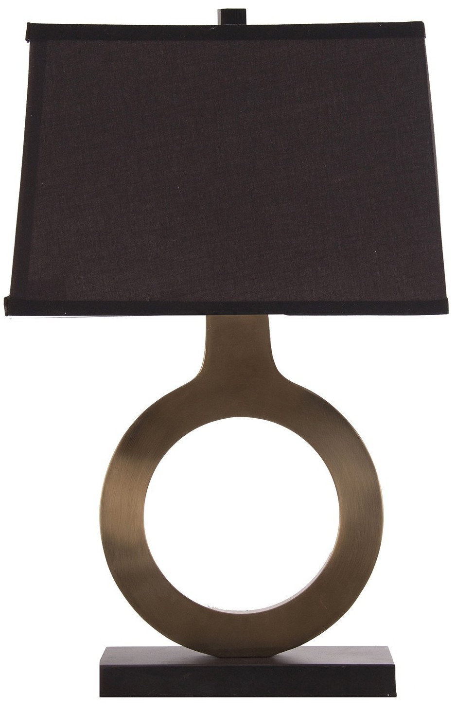 Mengjay Lampe De Bureau E27 Avec Base En Métal Et Abat-Jour En Tissu - De Lecture, De Travail, De Table Pour Salon, Chambre À Coucher, Chevet (B