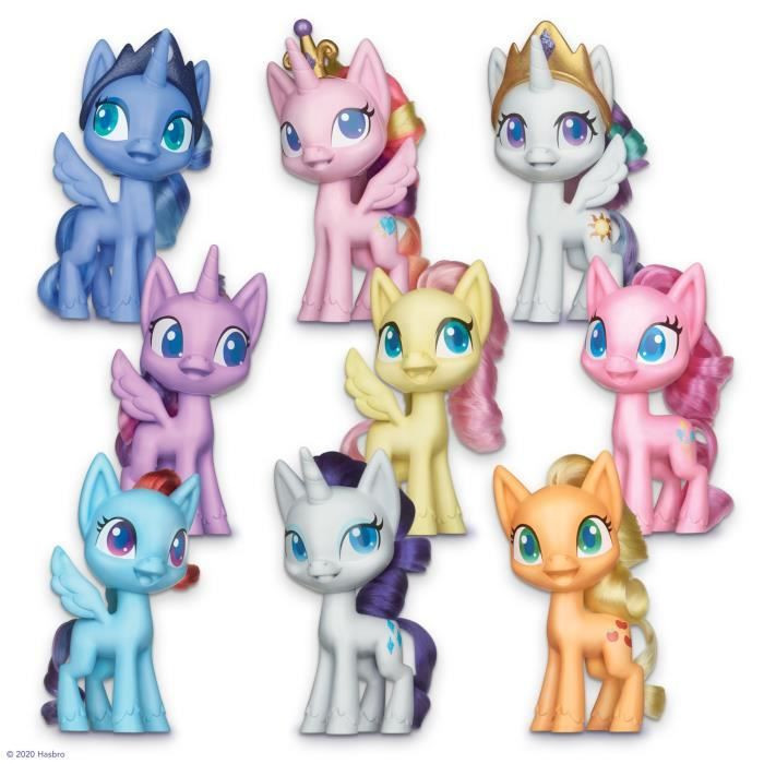 Jouet - HASBRO - MY LITTLE PONY - Poney Ami Rainbow Dash - 8 cm