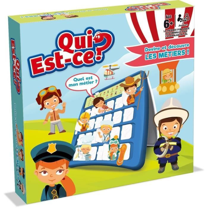 Qui Est-Ce? - Jeu De Societe De Déduction - Version Française