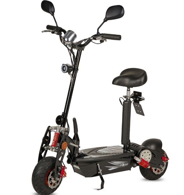 Ecoxtrem - Trottinette électrique Spirit noir homologuée